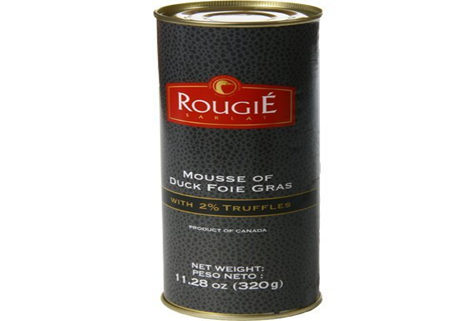 Mousse of duck foie gras with 2% truffle 11.28 oz. (320 g) by Rougie
