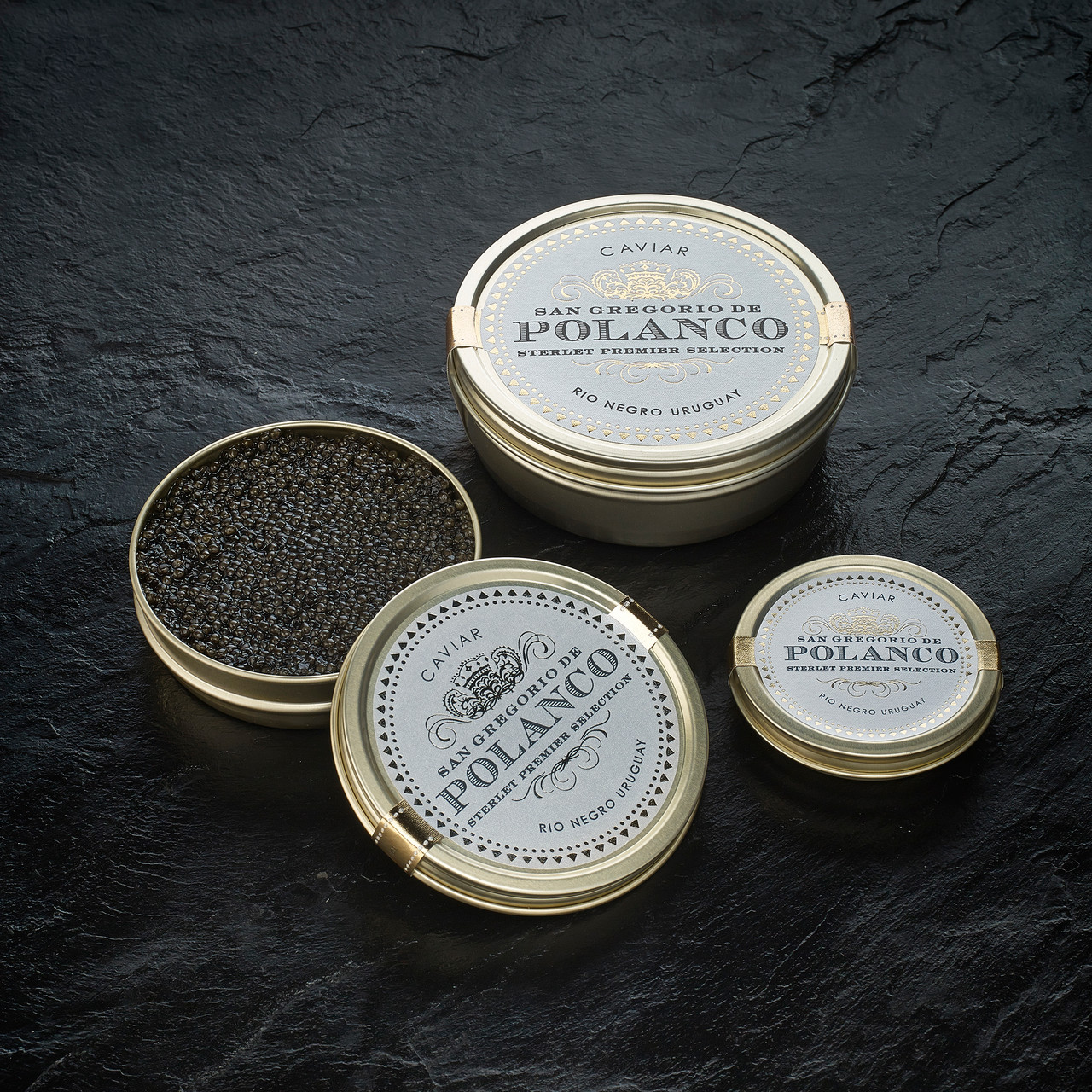 Can of Black Sturgeon Caviar 30g