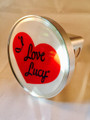I Love Lucy Custom Hitch Cover