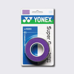 YONEX 3 PACK SUPER GRAP - AC102EX PURPLE