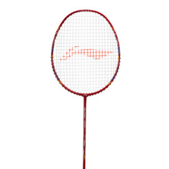 LI-NING BLAZE 100 - 78 GRAMS - RED - 5UG6 + FREE GRIP