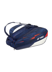 YONEX BA26PAEX LIMITED PRO 6 RACKET BAG - WHITE/NAVY/RED