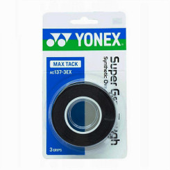 YONEX 3 PACK SUPER GRAP TOUGH - AC137-3EX BLACK