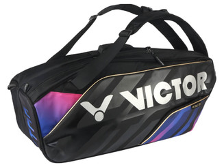 VICTOR BR9213 CJ DOUBLE RACKET BAG - BLACK/PURPLE