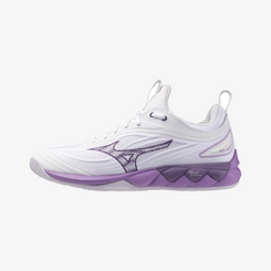 MIZUNO WAVE LUMINOUS 3 WIDE WOMENS - WHITE/PURPLE