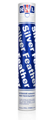 RSL SILVER FEATHER SHUTTLECOCKS - SPEED 78 - 5 DOZEN