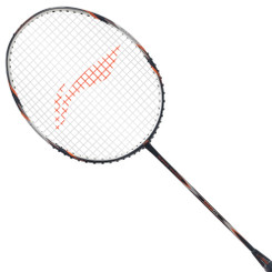 LI-NING SUPER SERIES SS8 G5 GREY ORANGE - FREE GRIP