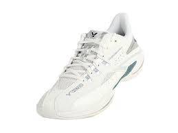 VICTOR MENS A550 LS - WHITE/SILVER
