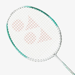 YONEX NANOFLARE 001 FEEL 5UG5 WHITE/MINT STRUNG + FREE GRIP