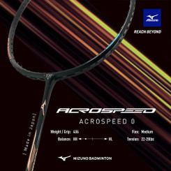 MIZUNO ACROSPEED 0 4UG6  MADE IN JAPAN - FREE GRIP