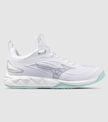 MIZUNO WAVE LUMINOUS 3 WIDE WOMENS - WHITE/BLUE TINT