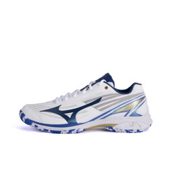 MIZUNO WAVE CLAW 4 - WHITE/BLUE/GOLD