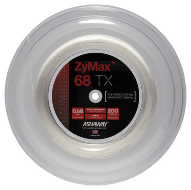 Ashaway ZyMax 68 TX Badminton 200m Reel Available in Orange,White,Yellow