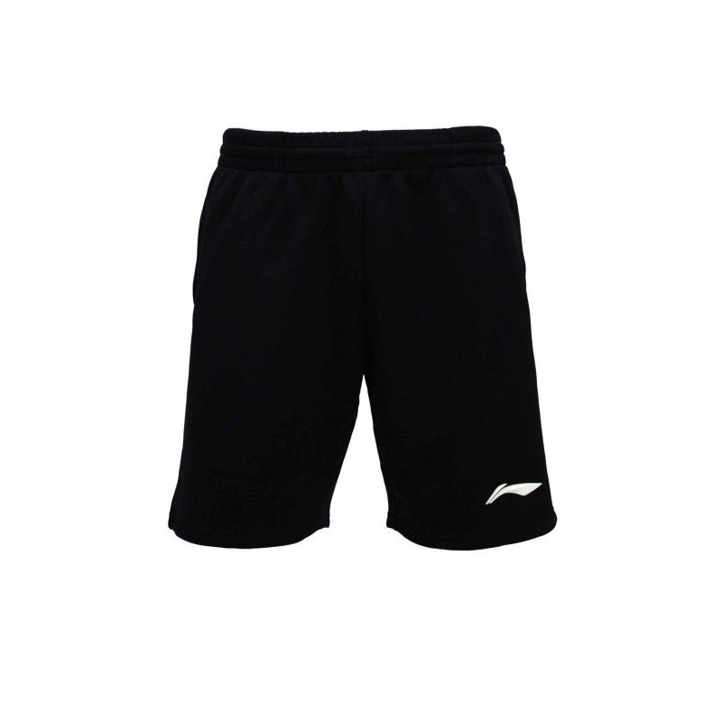 LI-NING SHORT AKSM519-1 BLACK/WHITE - Badminton Supplies S.A.