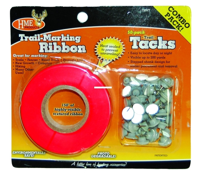 Pack of 50 Reflective Tack Orange 50 tacks for long or multiple trails 