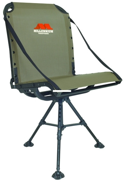 Millennium G-100 Ground Blind Chair - Swiveling, Aluminum ...