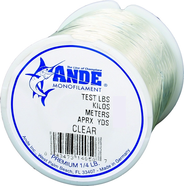 ANDE A14-20bc Back Country Mono 20lb 600yds Blue 1/4lb Fishing Line for sale online 
