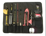 HT Enterprises Ice Fishing Tackle Tote Holds Rods up to 34" Polar System 