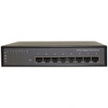 8 Port Power over Ethernet Switch with Gigabit Speed for IP Security Cameras