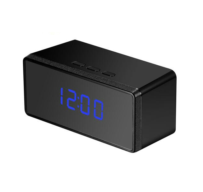 digital clock with spy camera