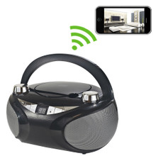 BoomBox Hidden Camera with DVR and WiFi