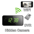 PalmVID WiFi Series Alarm Clock Radio Hidden Camera V2
