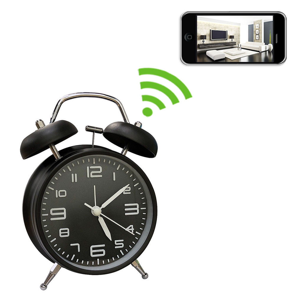 Clock Hidden Camera WiFi DVR 1920x1080