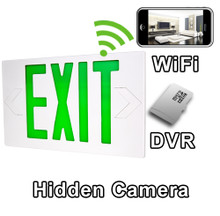 WiFi Exit Sign Hidden Camera Spy Camera Nanny Cam