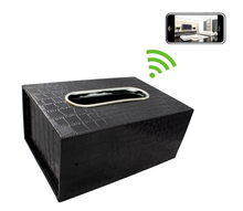 Tissue Box Hidden Hidden Camera with Build-in DVR and WiFi Remote Viewing from Android and iPhones
