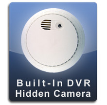 PalmVID Smoke Detector Hidden Camera with Adjustable View