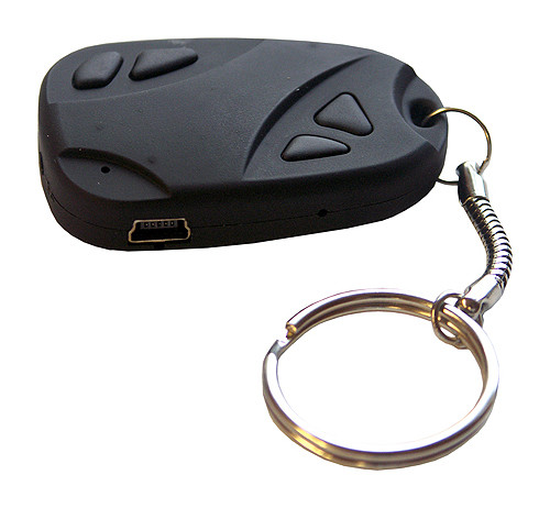 Key Chain Hidden Camera with Built-In DVR