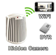 Wifi Odor Eliminator Air Filter Hidden Camera Nanny Cam Spy Camera
