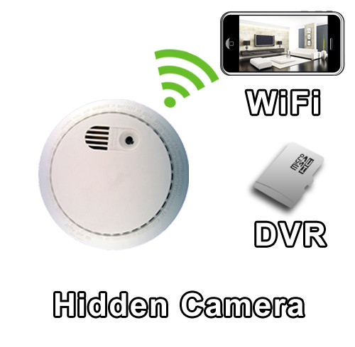 Palmvid Wifi Series Smoke Detector Hidden Camera