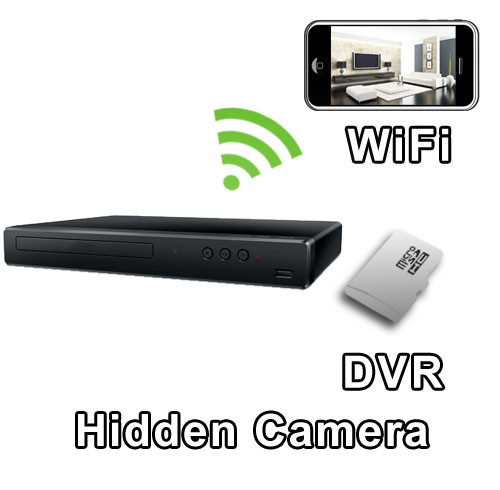 PalmVID WiFi Series DVD Player Hidden Camera