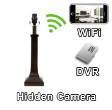 Lamp Hidden Camera Spy Camera Nanny Cam Hidden Camera with WiFi DVR IP Live