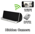 USB Charging Docking Station with Bluetooth Speaker Hidden Camera Spy Camera Nanny Cam Hidden Camera with WiFi DVR IP Live