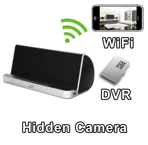 iphone dock spy camera