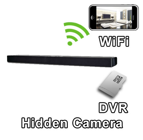 PalmVID WiFi Series Sound Bar Hidden Camera