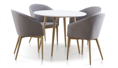 Nova Round 5 Pce W. Oslo Chair