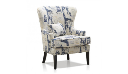 Script Wing Back Chair 2016