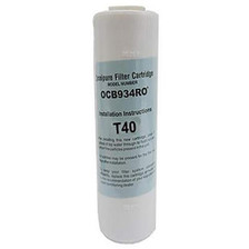 Omnipure Omnipure 2.5 x 9.75 GAC T40 Carbon Filter OCB934RO T40 OCB934RO T40