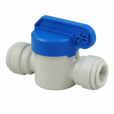 John Guest John Guest Inline Ball Valve with 3/8 x 3/8 Quick Connect Fittings PPSV041212W PPSV041212W
