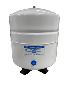 PAE PAE 3.2 Gallon 2 Gal Capacity Steel RO Water Storage Pressure Tank - White 1/4 Male Threads TKE-2200W TKE-2200W