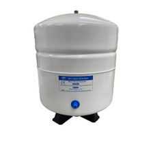 PAE PAE 5.5 Gallon 3.5 Gal Capacity Steel RO Water Storage Pressure Tank - White 1/4 Male Threads TKE-5200 TKE-5200
