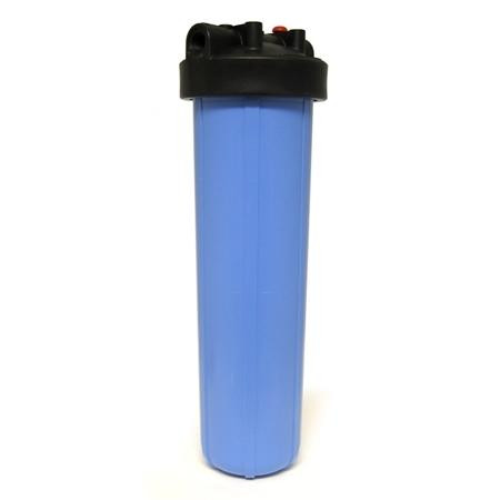Big Blue 20" Whole House Water Filter System with Pressure Release 1" Port 
