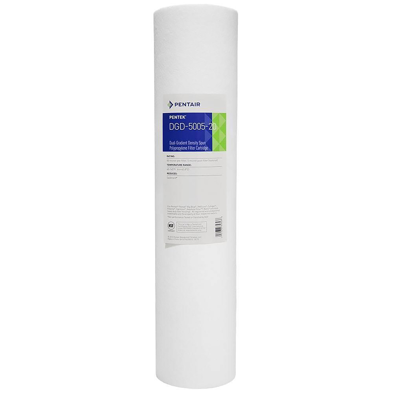 Fits Pentek DGD-5005-20 5 Micron Whole House 20" Sediment Water Filter 6 Pack 