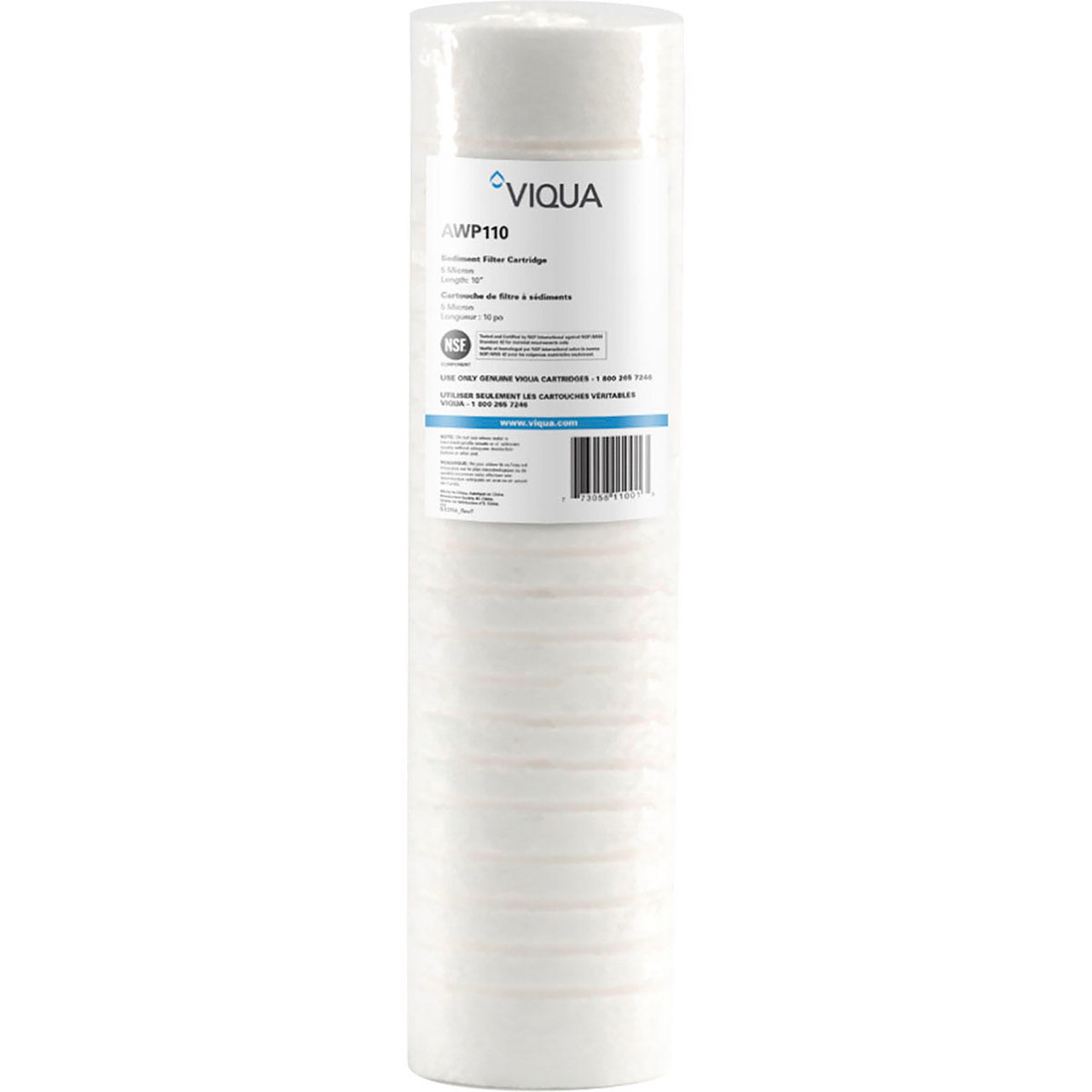 Viqua AWP110 Replacement Filter 5-Micron Sediment Cartridge for S2Q-DWS  Ultraviolet Water Disinfection System (AWP110)