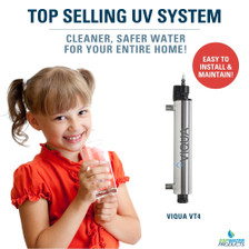 Viqua Viqua VT4 UV Inline Water Purification 3.5 gpm Ultraviolet System VT4-