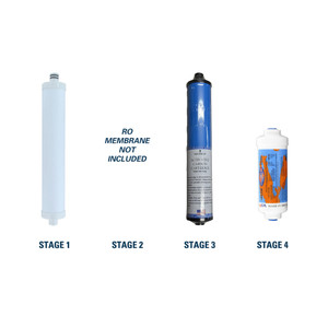 1-Year Replacement Filter Kit for Microline CTA-14D Reverse Osmosis System RO Membrane Sold Separately YS-MIC14D