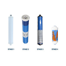 1-Year Replacement Filter Kit with Membrane for Microline CTA-14D Reverse Osmosis System YSM-MIC14D